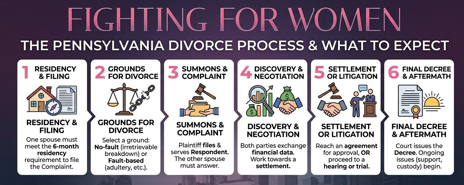 Pennsylvania divorce process