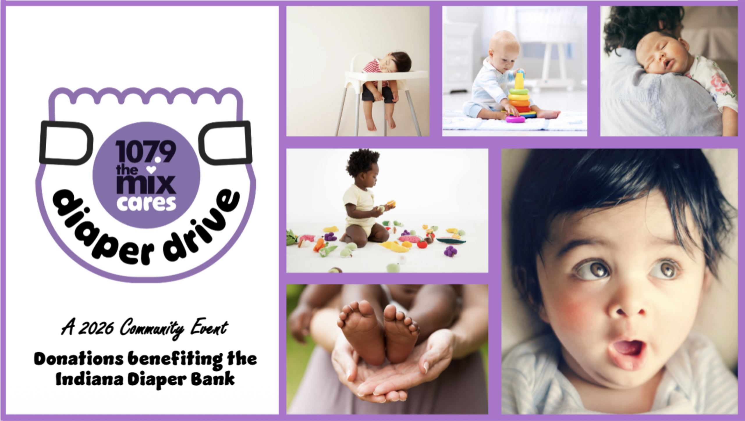 Wrap Our Community in Care: The Mix Cares Diaper Drive Is Here